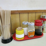 渡辺焼そば - 空き瓶・空き缶を再利用