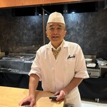 Musubi - 料理界の巨匠、総料理長の吉田さん(*´∀｀*)