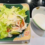 入船鮨本店 - シーザー蟹サラダ