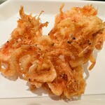 入船鮨本店 - 桜海老かき揚げ