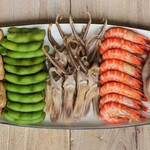 彩 中國料理 - 季節の酒漬盛り合わせ（3種類）