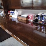 麺工房 華みずき - カウンター席