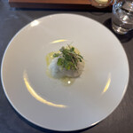 Restaurant OGATA - ENTREE FROIDE 香川県産　勘八のラヴィオリ仕立て