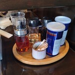 麺工房 華みずき - 卓上調味料