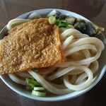 手打うどん たむら - オアゲも昆布天も味がシュンで美味し♪