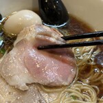 しなそば 天味 - 豚肩ロース低温調理チャーシュー