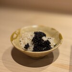 海味 - 玄米とキャビア