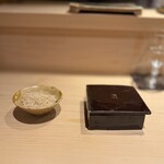 海味 - 玄米とキャビア