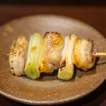 酒亭 田中 - 熊野地鶏のねぎま