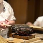 海味 - のどぐろ　紅瞳　上から炭火炙り