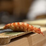 海味 - 握り　車海老