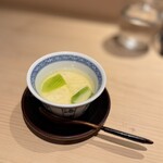 海味 - 茶碗蒸し　汲み上げ湯葉