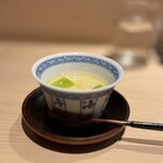 海味 - 茶碗蒸し　汲み上げ湯葉