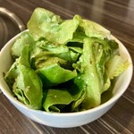 黒毛和牛専門 焼肉スタジアムJan - サラダ