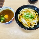 大力茶屋 - かけうどん、カレー丼ミニ