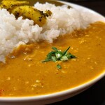 インド･ネパール料理 NAMASTE - ダブルカレーライス（キーマエッグカレー）