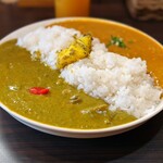 インド･ネパール料理 NAMASTE - ダブルカレーライス