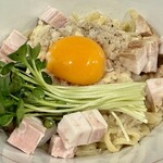 らーめん かねかつ - 朝からまぜそば♪