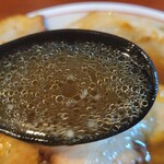 超多加水純手打ち麺 仁しむら - スープ