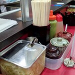 ラーメン 杉田家 - 卓上味変調味料