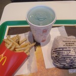 マクドナルド - 炙り醤油風 ダブル肉厚ビーフ セット