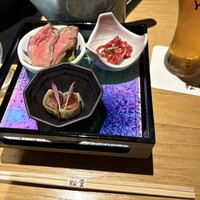 すき焼き 牛しゃぶ 松重 - 