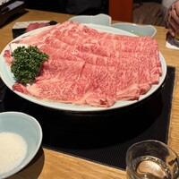 すき焼き 牛しゃぶ 松重 - 