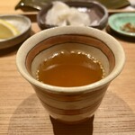 鳥匠いし井ひな - 箸休めに鶏出汁コンソメスープ