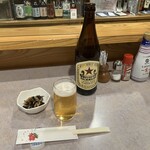 居酒屋 ほがら家 - 赤星、お通し