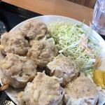 麺屋 鶏ノ湯 - 底には焼き目がつけられてパリパリです。