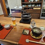 料理屋 しん谷 - カウンター全体