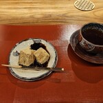 料理屋 しん谷 - デザートと食後のお茶