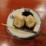 料理屋 しん谷 - 黒蜜わらび餅