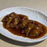 豚太郎 - ■あんかけ餃子 ￥400