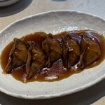 豚太郎 - ■あんかけ餃子 ￥400