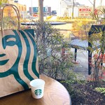 スターバックスコーヒー - 店内にてサービス珈琲を♬