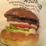 ランチのハンバーガー