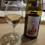 すしやのたい悟 - グラス白ワイン・アルザスのリースリング