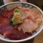 磯丸水産 - まぐろ二種丼