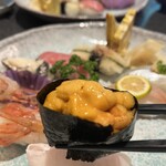 丸長寿司 - これでもかあい！大盛り生雲丹！