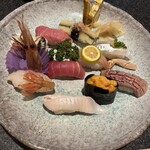 丸長寿司 - 親方おまかせ握り4400円