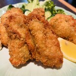 丸長寿司 - 牡蠣エキス飛び散ります笑笑