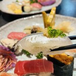 丸長寿司 - サヨリ！クセがない笑しっとり