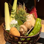 和牛懐石 但馬屋 梅田 - 本日の焼き野菜