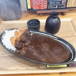 欧風ライスカレーKen's - カキフライカレー小盛980円♪