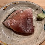 すしやのたい悟 - めじ鮪藁焼きさんでーす。②