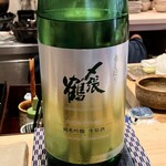 すしやのたい悟 - 〆張鶴春しぼりさんでーす。①