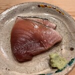 すしやのたい悟 - めじ鮪藁焼きさんでーす。①