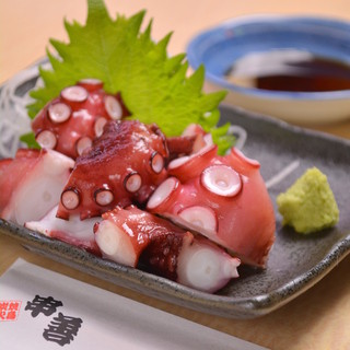 ◆Recommended dish for May〈Raw octopus sashimi〉