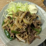 食堂酒場 明日も。 - 牛焼肉炒め